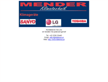 Tablet Screenshot of mender.at